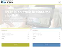 Tablet Screenshot of ipers.org